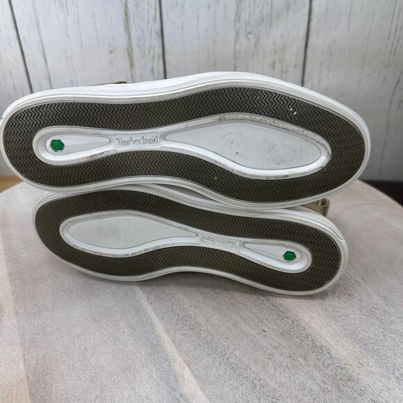 Timberland Womens Londyn Pull-On Chelsea Sneakers Size 7 Taupe Olive Green - Picture 11 of 13